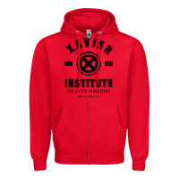 Red xavier institute Zipper Hoodie - linhVisuals