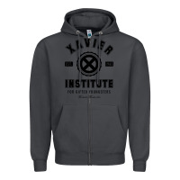 Smoke xavier institute Zipper Hoodie - linhVisuals
