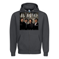 Smoke il divo album art Zipper Hoodie - linhVisuals