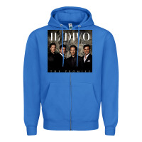 True Royal il divo album art Zipper Hoodie - linhVisuals