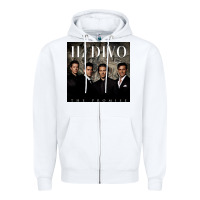 White il divo album art Zipper Hoodie - linhVisuals
