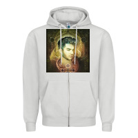 Dove Grey #adam lambert tour 2022 Zipper Hoodie - linhVisuals