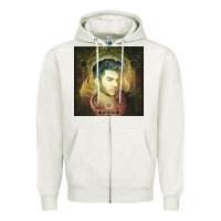 Oatmeal Heather #adam lambert tour 2022 Zipper Hoodie - linhVisuals