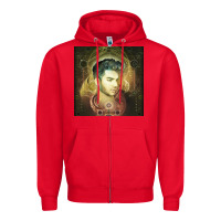 Red #adam lambert tour 2022 Zipper Hoodie - linhVisuals