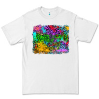 White colorful leopard background Premium Tee - RanaPortraitStore