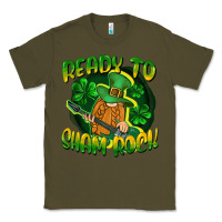 Army Green Ready to sham rock St. Patrick's Day Classic Tee - CowGirlArtShop
