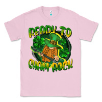 Bubblegum Pink Ready to sham rock St. Patrick's Day Classic Tee - CowGirlArtShop