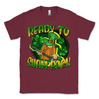 Burgundy Ready to sham rock St. Patrick's Day Classic Tee - CowGirlArtShop