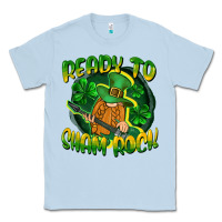 Dusty Blue Ready to sham rock St. Patrick's Day Classic Tee - CowGirlArtShop