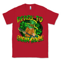 Red Ready to sham rock St. Patrick's Day Classic Tee - CowGirlArtShop
