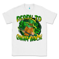 White Ready to sham rock St. Patrick's Day Classic Tee - CowGirlArtShop