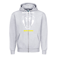 Heather Grey against me wave tour 2022 Zipper Hoodie - linhVisuals