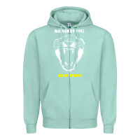 Seafoam against me wave tour 2022 Zipper Hoodie - linhVisuals