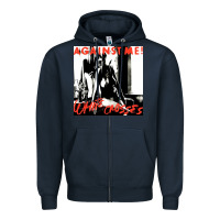 Navy against me white crosses tour 2022 Zipper Hoodie - linhVisuals