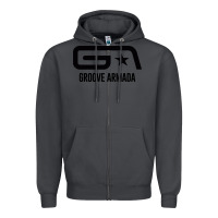 Smoke GROOVE ARMADA Zipper Hoodie - linhVisuals