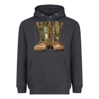 Smoke soldier boots Heavyweight Hoodie - RanaPortraitStore