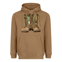 Toasted Coconut soldier boots Heavyweight Hoodie - RanaPortraitStore
