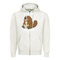Oatmeal Heather happy groundhog day respect the shadow funny spring prediction holiday Zipper Hoodie - linhVisuals
