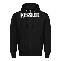 Black Kessler Whiskey Zipper Hoodie - linhVisuals