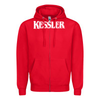Red Kessler Whiskey Zipper Hoodie - linhVisuals