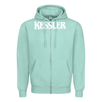 Seafoam Kessler Whiskey Zipper Hoodie - linhVisuals