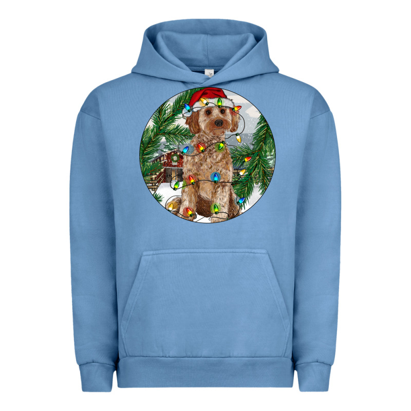 Cockapoo Christmas Urban Hoodie by RanaPortraitStore | Teevron