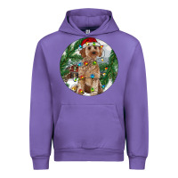 Tulip Cockapoo Christmas Urban Hoodie - RanaPortraitStore