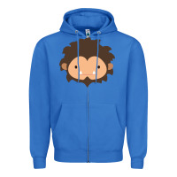 True Royal Sneaky Sasquatch Big Head Zipper Hoodie - linhVisuals