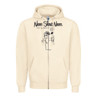 Sandshell Never SHOUT Never Zipper Hoodie - linhVisuals