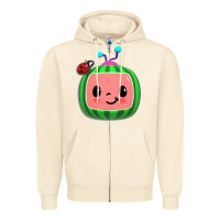 Sandshell cocomelon, kids, kindergarten, kids songs Zipper Hoodie - linhVisuals
