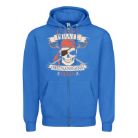 Let The Pirate Shenanigans Begin Skull Vintage Pirate Skeleton Hallowe Zipper Hoodie | Teevron