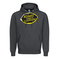 Smoke Mikes Harder Zipper Hoodie - linhVisuals