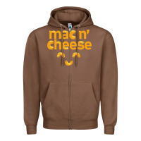 Chestnut mac n' cheese funny macaroni with cheese lover gift Zipper Hoodie - linhVisuals
