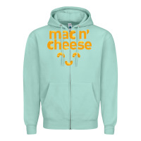 Seafoam mac n' cheese funny macaroni with cheese lover gift Zipper Hoodie - linhVisuals