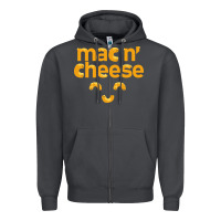 Smoke mac n' cheese funny macaroni with cheese lover gift Zipper Hoodie - linhVisuals