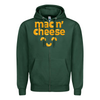 Sports Green mac n' cheese funny macaroni with cheese lover gift Zipper Hoodie - linhVisuals