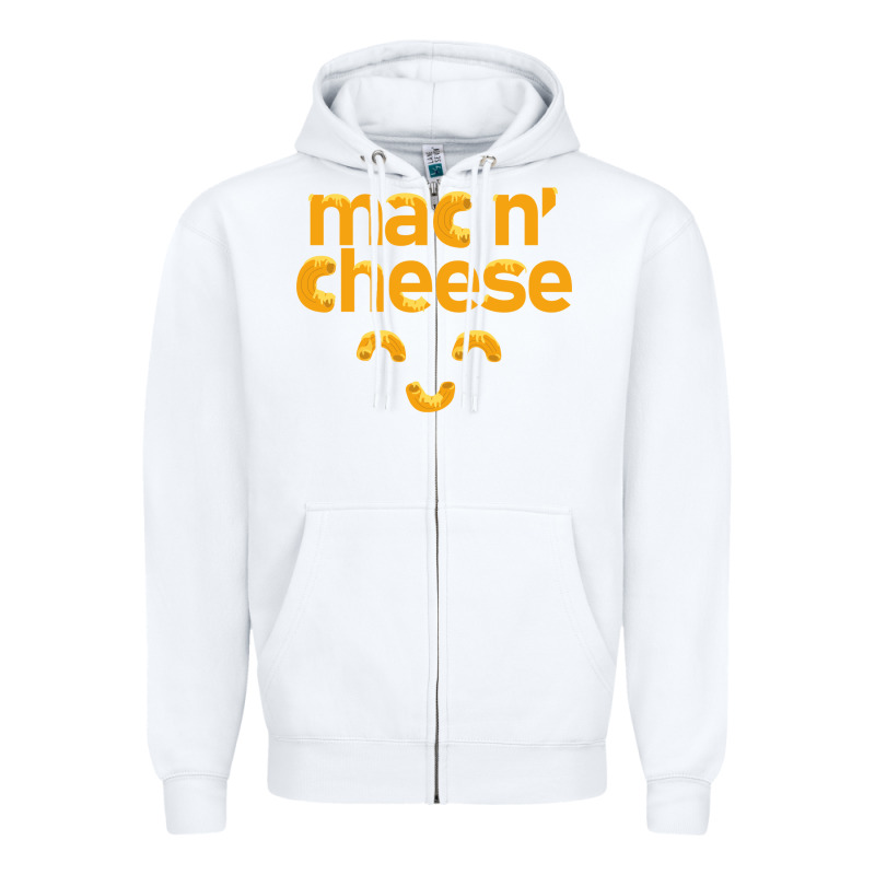 Mac N' Cheese Funny Macaroni With Cheese Lover Gift Zipper Hoodie by linhVisuals | Teevron