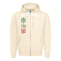 Sandshell mexican flag air accordion music instrument lover gift Zipper Hoodie - linhVisuals
