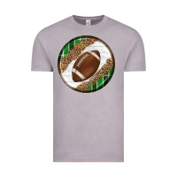 Vintage Zinc American Football Round Carrings 2 Vintage Tee - BundleAndBundleShop