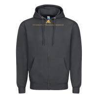 Smoke University of Minnesota Crookston, apparel Zipper Hoodie - linhVisuals