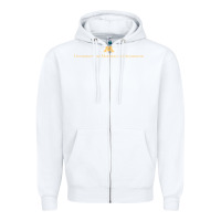 White University of Minnesota Crookston, apparel Zipper Hoodie - linhVisuals