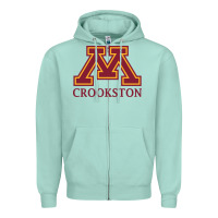 Seafoam minnesota crookston, apparel Zipper Hoodie - linhVisuals