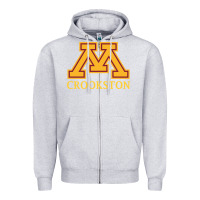 Minnesota Crookston, Apparel Zipper Hoodie | Teevron