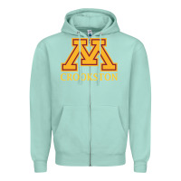 Seafoam minnesota crookston, apparel Zipper Hoodie - linhVisuals