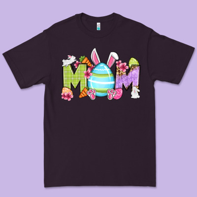 Easter Mom Premium Tee Designed By Oliviacreatesart