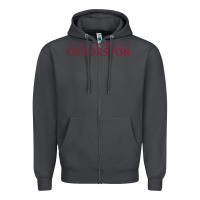 Smoke University of Minnesota Crookston, apparel Zipper Hoodie - linhVisuals