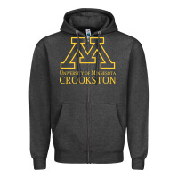 University Of Minnesota  Crookston, Gear Zipper Hoodie | Teevron