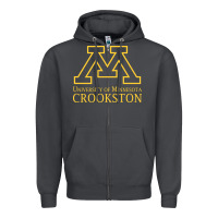 Smoke university of minnesota  crookston, Gear Zipper Hoodie - linhVisuals