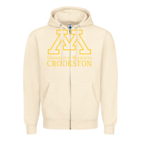 Sandshell university of minnesota  crookston, Gear Zipper Hoodie - linhVisuals