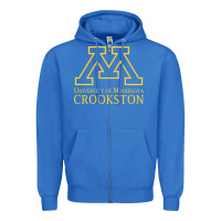 True Royal university of minnesota  crookston, Gear Zipper Hoodie - linhVisuals